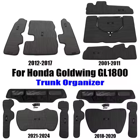 Motorcycle Trunk Organizer Pad Storage Bag For Honda Goldwing GL1800 2001-2024 Accessories Gold Wing