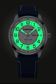 WENGER Attitude 大夜光顯示都會腕錶