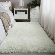 VIKAMA Velvet Area Rug Living Room Bedroom Bedside Runner Bay Window Rug Floor Mat Soft And Fluffy H
