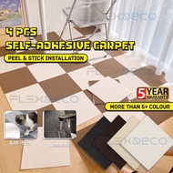 8PCS 30X30CM Non Slip Floor Carpet Tiles Karpet Lantai