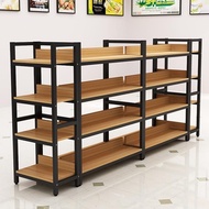 Supermarket island display rack, shelf, snack shop, maternity and baby store, multifunctional, freel