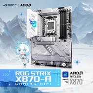 ASUS ROG STRIX X870-A GAMING WIFI Blowing Snow Motherboard serasi dengan CPU AM5 9900X9950X.