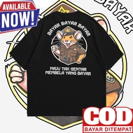 Police Headquarters T-Shirt, Pay, Pay, Forward, Don't Go Away YANG Pay Cotton Combed 30S