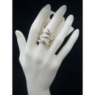 Lovisa Multi Strand Wide Silver Ring Fashion Jewelry