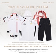 全新 現貨 4星外套 隊衣 正貨 2024 2025 5星 T1 Worlds Uniform Jersey FAKER ZEUS KERIA ONER 外套 GOALSTUDIO LOL 英雄聯盟 