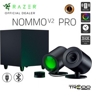 Razer Nommo V2 Pro THX 2.1 Wireless Bluetooth Desktop Gaming Speaker System with Wireless Subwoofer
