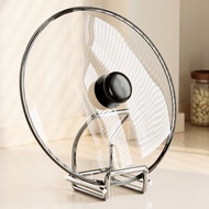 Pot Lid Holder/Pot Lid Storage Mat/Kitchen 304 Stainless Steel Pot Lid Holder Cutting Board Holder C