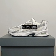 (MR530AD) NB 530 WHITE SILVER GREY UNISEX MEN SHOES