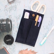 【牛仔布】 口袋型筆袋 護理師筆袋 醫師筆袋 老師筆袋