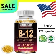 Vitamin B12 Vitamin B Complex Capsule Supplement - Supports Nervous System Health