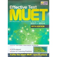 EFFECTIVE TEXT MUET MALAYSIAN UNI ENGLISH TEST [FIFTH EDITION]