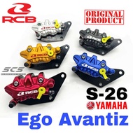 Caliper RCB S-26 Front Yamaha Ego Avantiz Racing Boy Brake Caliper Pump Advantiz S SERIES Avantis Ac