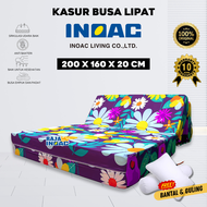 200x160x20 Kasur Busa Lipat INOAC Original Garansi 10 Tahun Ukuran NO. 2 - EPV Density 16