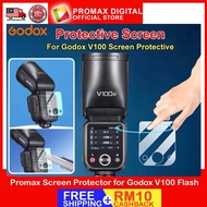 Promax Digital Tempered Glass Screen Protector for Godox V100 Flash