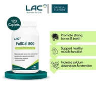 LAC Fullcal 800 (120/240/500 Caplets) -  calcium vitamin vitamind magnesium supplement strong bone m