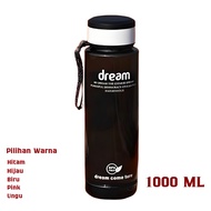 Dream My Dream 1000ML Drinking Bottle 1L Leak-Proof BPA-Free Bubble Premium Quality Drinking Bottle 