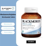 【จัดส่งที่รวดเร็ว】Blackmores Insolar Skin Health Vitamin B3 60 เม็ด ออสเตรเลีย Vitamin Health