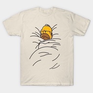 Unisex Adult T-shirt Th3 S1mps0n5 H0m3r sleeping HOMER Size M - 3XL