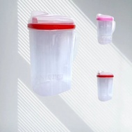MERAH Red - Pink Cooking Oil Jug - Sally Oil Jug and 3 Color Holes - Plastic Oil Bottle
