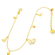GC7 Top Cash Jewellery 916 Gold Butterfly Bracelet