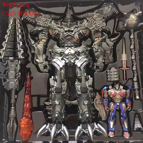 Transformation Toys Grimlock WEIJIANG W8600 BMB LS05 Action Figurine SS07 MP08 Alloy Anime Dinosaur 