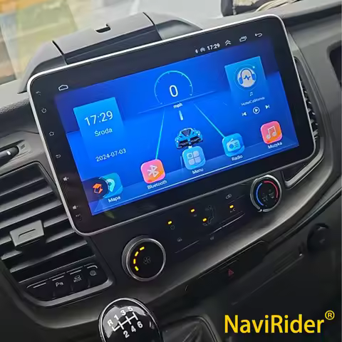 10.1Inch Android 14 Screen For Ford Transit Custom Van Bj 2018 2020 2021 Car Radio Multimedia Player