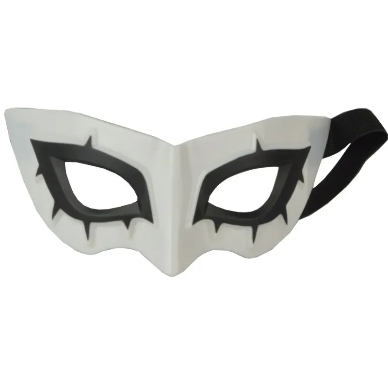 Half Face Mask Male Eye Mask for Persona 5 Hero Arsenal Joker Mask Cosplay Props Halloween Party Acc