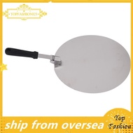 [TopFashion] Pizza Paddle 12 Inch, Folding Stainless Steel Pizza Peel, Handle Pizza Paddle Shovel,  