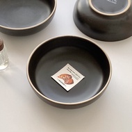 Ceramic bowl Cereal Cup Yogurt black | faryheyz