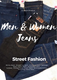 MEN BRANDED JEANS / PANTS SELUAR BUNDLE ( PRELOVED )