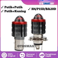 ' Motorcycle Headlight H4/P1D /Ba20D/Laser Motorcycle Led Headlight 2 Colors White & Yellow and Whit