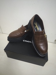 Chanel 厚底樂福鞋