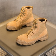 women boots boots women winter boots Winter Casual Women's Mid-Calf Canvas Boots - British Style