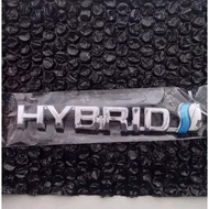 Hybrid emblem logo TOYOTA