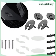 [CuticateddMY] Wall Mount Tablet Bracket Tablet Holder Adjustable 90 Degrees Rotation Easy to Black