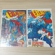 MARVEL/DC Comics Collectibles. EXCALIBUR. "Dog Years","Lowest Common Denominator" 1994