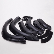 Qirun ที่ป้องกันคิ้วกันชนรถซุ้มล้อ/บังโคลนสติ๊กเกอร์สำหรับโตโยต้า Land Cruiser LC80 4500du-f FJ80