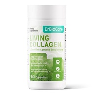 DrBioCare Living Collagen L-Carnitine Complex Supplement, Non-GMO, Grass Fed Bovine Collagen Peptide