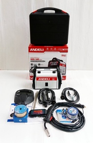ANDELI ตู้เชื่อม3ระบบ MIG-MMA-TIG 💥รุ่นใหม่ล่าสุด Ver.5 💥 MIG-140PLUS / 111-2002 (มีกล่องพลาสติกใส่เ