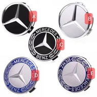 4pcs Mercedes-Benz Wheel Center Rim Caps Car Tire Hub Cap Replacement 75MM 70MM Fits all Models