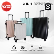 GDeal SKY TRAVELLER SKY350 3-In-1 Luggage Hidden Hanging Bag Design Security Code Lock Suitcase (20I