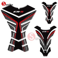 For Kawasaki ER5 ER-5 ER 5 Motorcycle Accessories Gas Fuel Tank Pad Protection Stickers 3D Decals Co