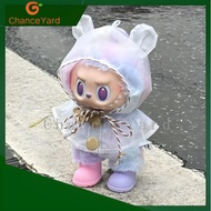 Labubu Clothes labubu labubu Baby Clothes Vinyl Pendant Clothes Bear Set labubu Raincoat [Chance Yar