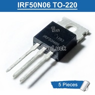 5pcs IRF50N06 TO-220 50A/600V MOSFET Transistor new original