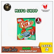 BonCabe Level 3 Sambal Tabur Nori Rumput Laut Sachet - 4 gr (Satuan)