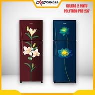 [DISC] KULKAS 2 PINTU POLYTRON PRB 237/LEMARI ES PINTU 2 POLYTRON