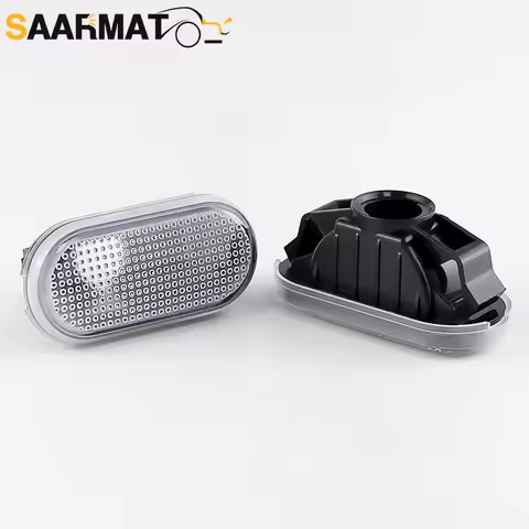2PCS Side Indicator Signal Marker Light Lamp Shell Cover No Bulb For Nissan 350Z Z33 Navara D40 Cube