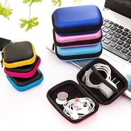 Stylish Colorful Earphone Charger Case - Earphone Case Headset Charger Cable Coin Holder