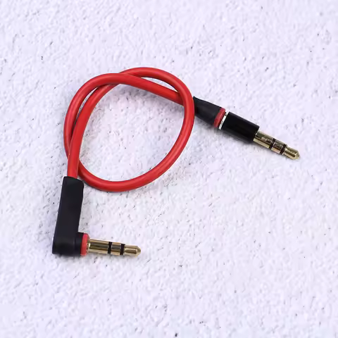 3.5mm Short 20cm Jack To Jack Aux Cable Male To Male Stereo Audio Cables Cord