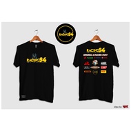Exclusive RACING84 T-shirt RACING 84 COTTON COMBAD 30S ORDER 1.5 JT FREE T-SHIRT